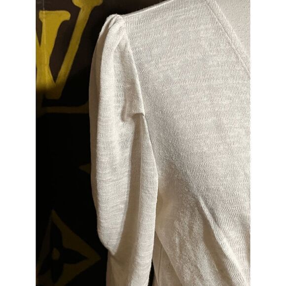 NWT Sanctuary Social Club V-Neck Long Sleeve Knit Top Size Medium - Picture 2 of 5